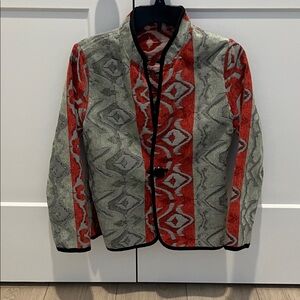 Trimdin reversible Patterned Blazer